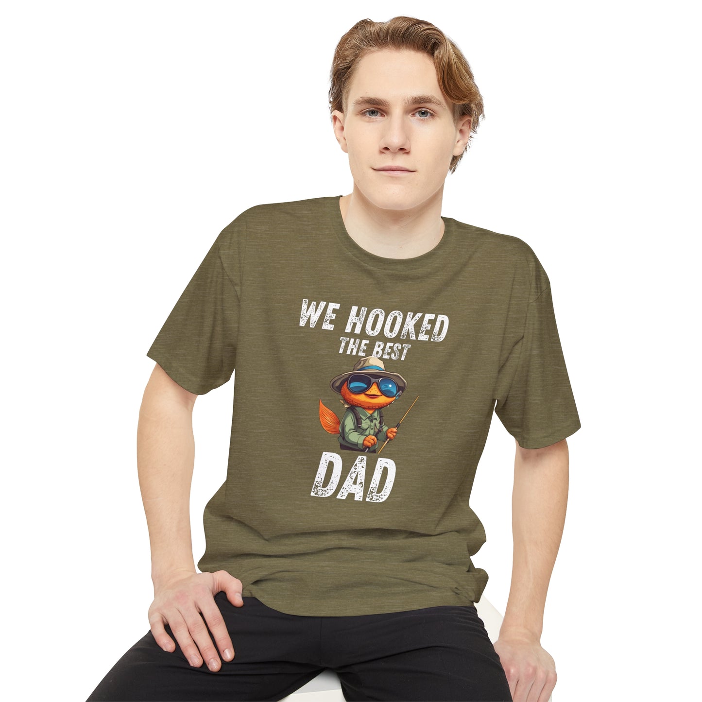 ”Best Dad” Long Body Urban Tee