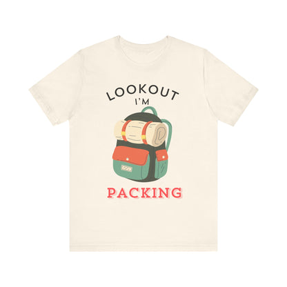 I'm packing camping shirt