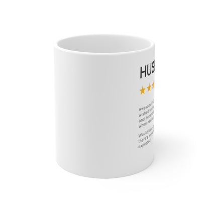 “Husband Rating” Ceramic Mug