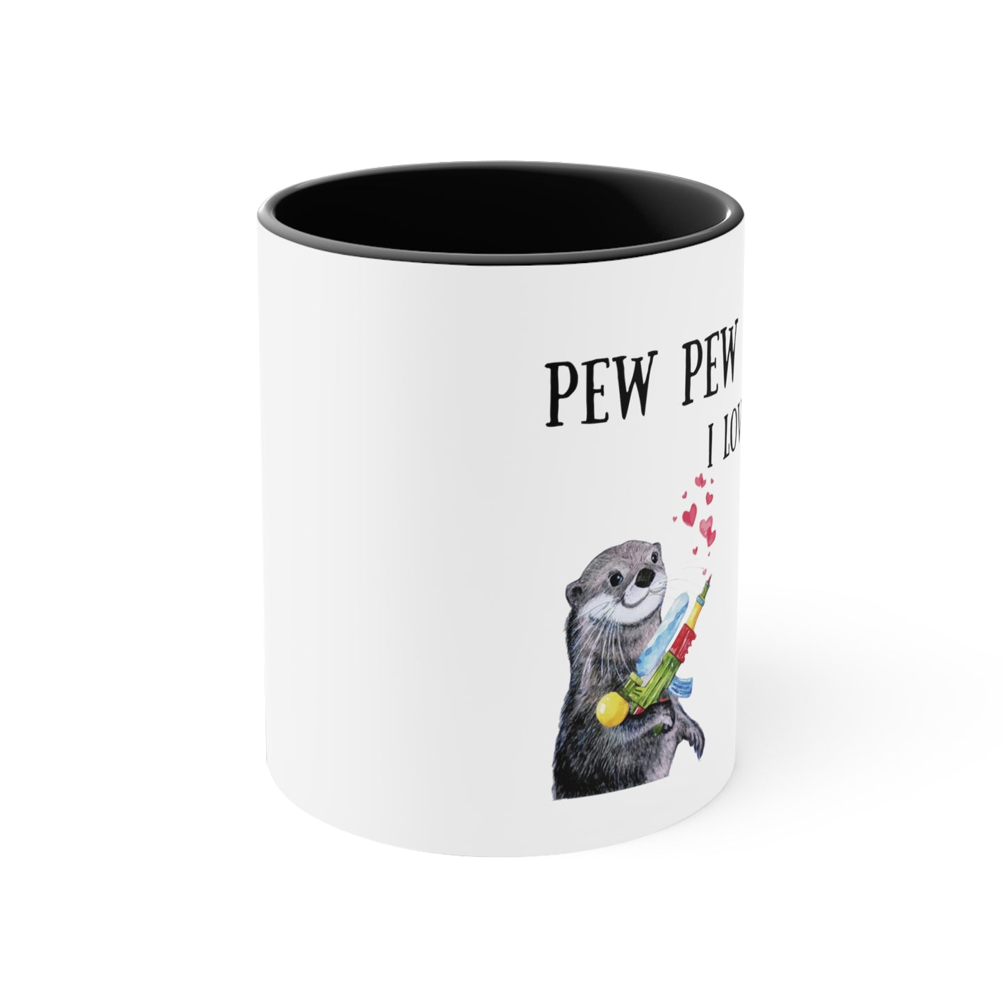 “Pew Pew Pew” Accent Coffee Mug