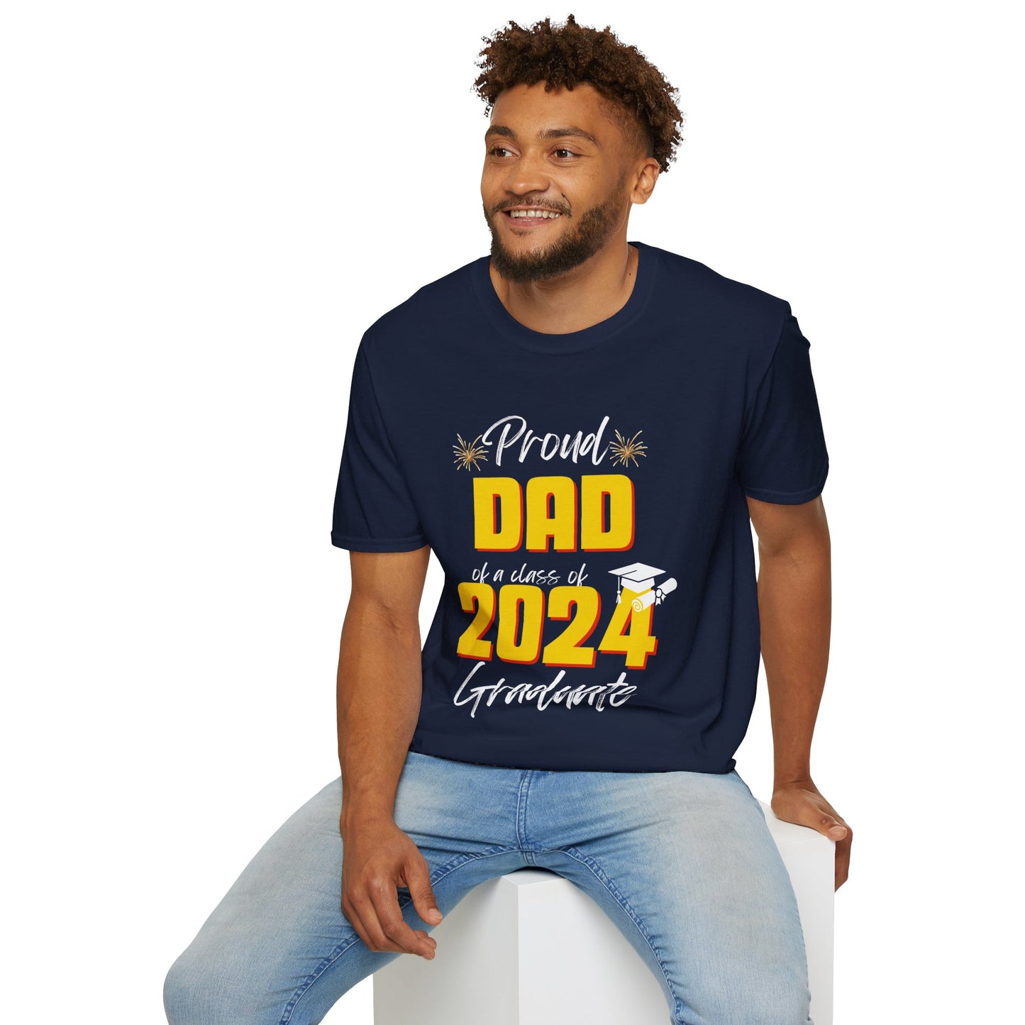 “Proud Dad” Softstyle T-Shirt