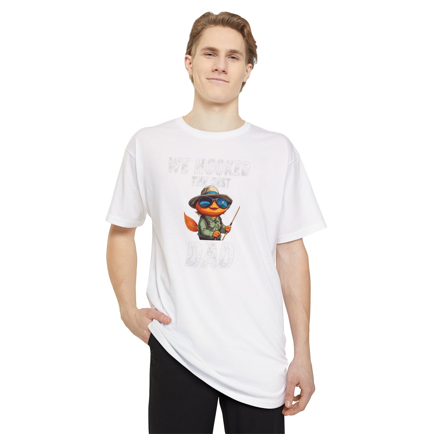 ”Best Dad” Long Body Urban Tee