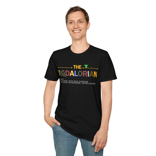 The DADALORIAN Softstyle Black T-Shirt