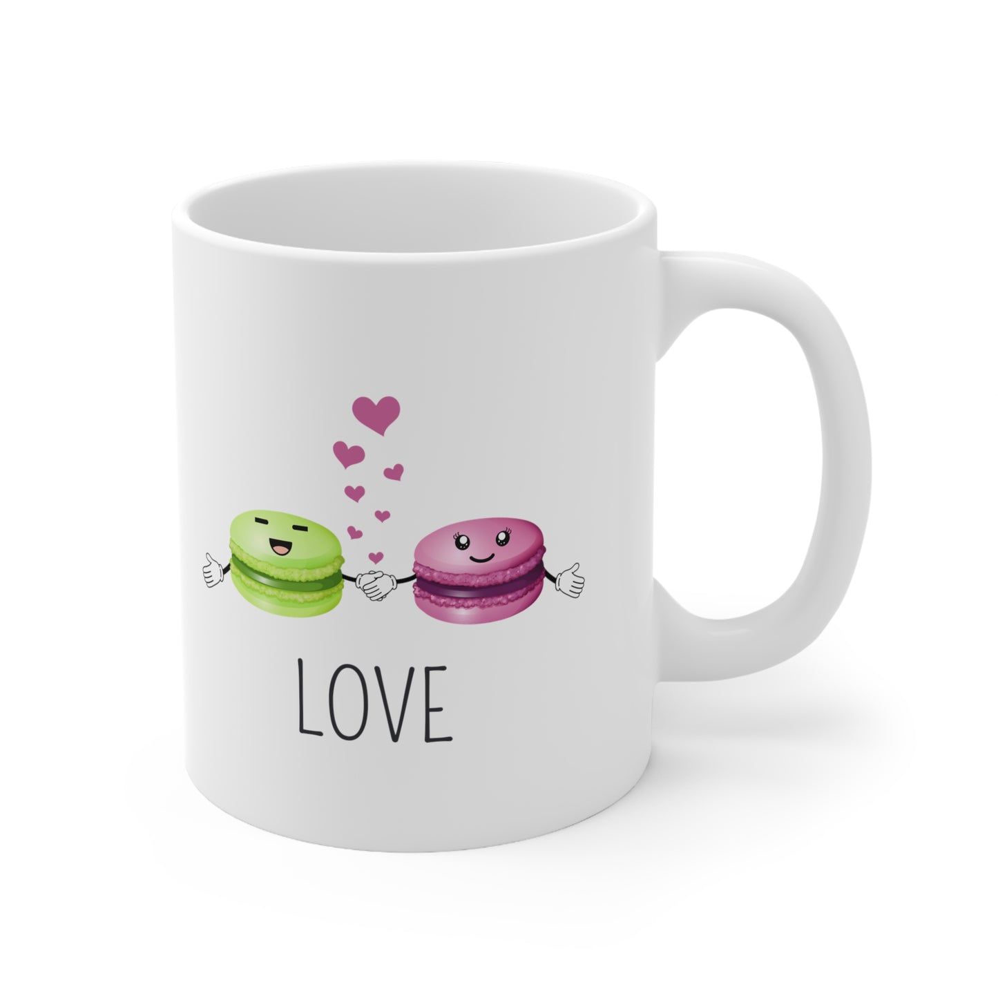“Macron Love” Ceramic Mug