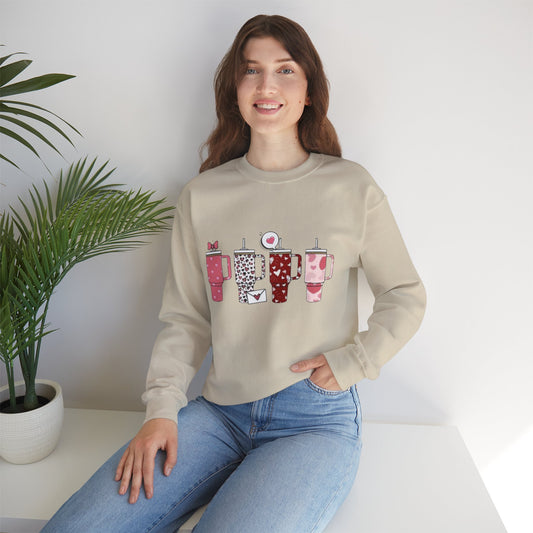 Stanley Cups Valentines Crewneck Sweatshirt
