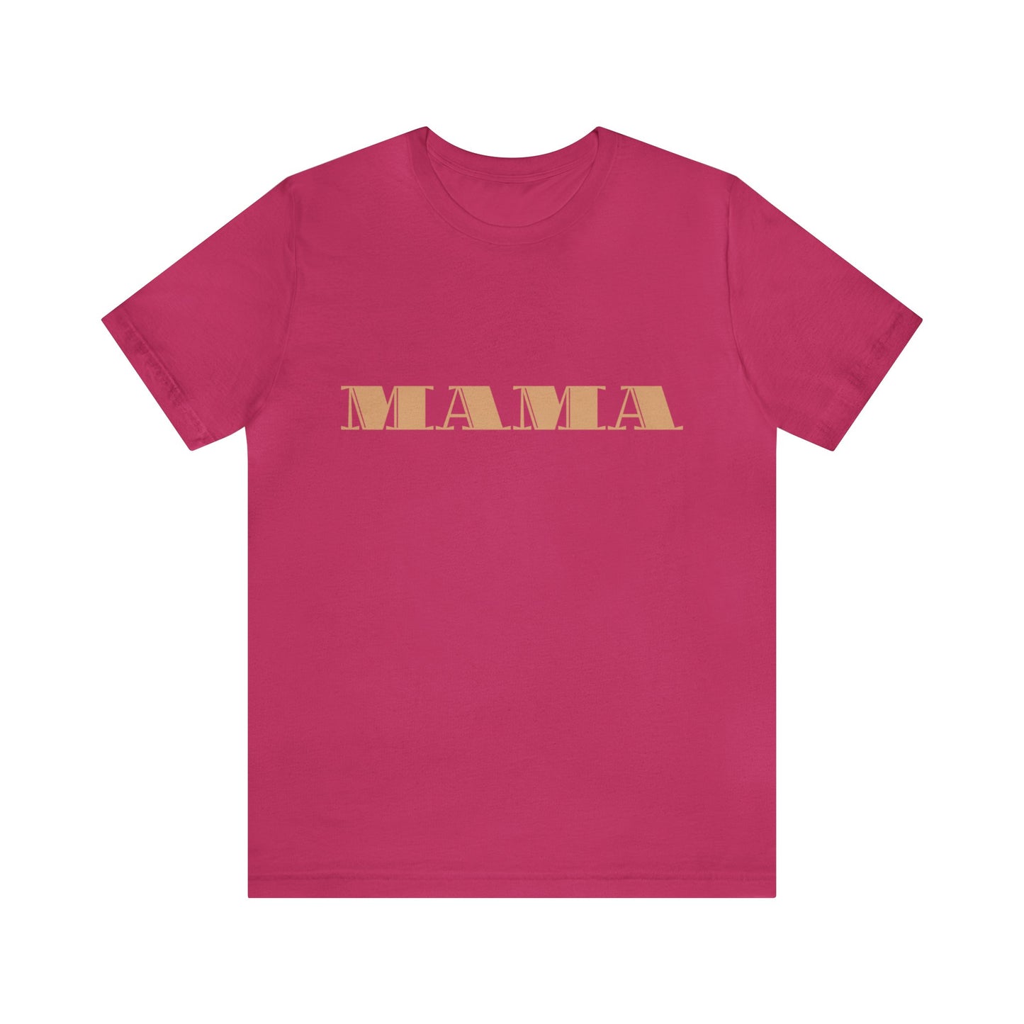 “Mama” Pink Jersey Short Sleeve Tee