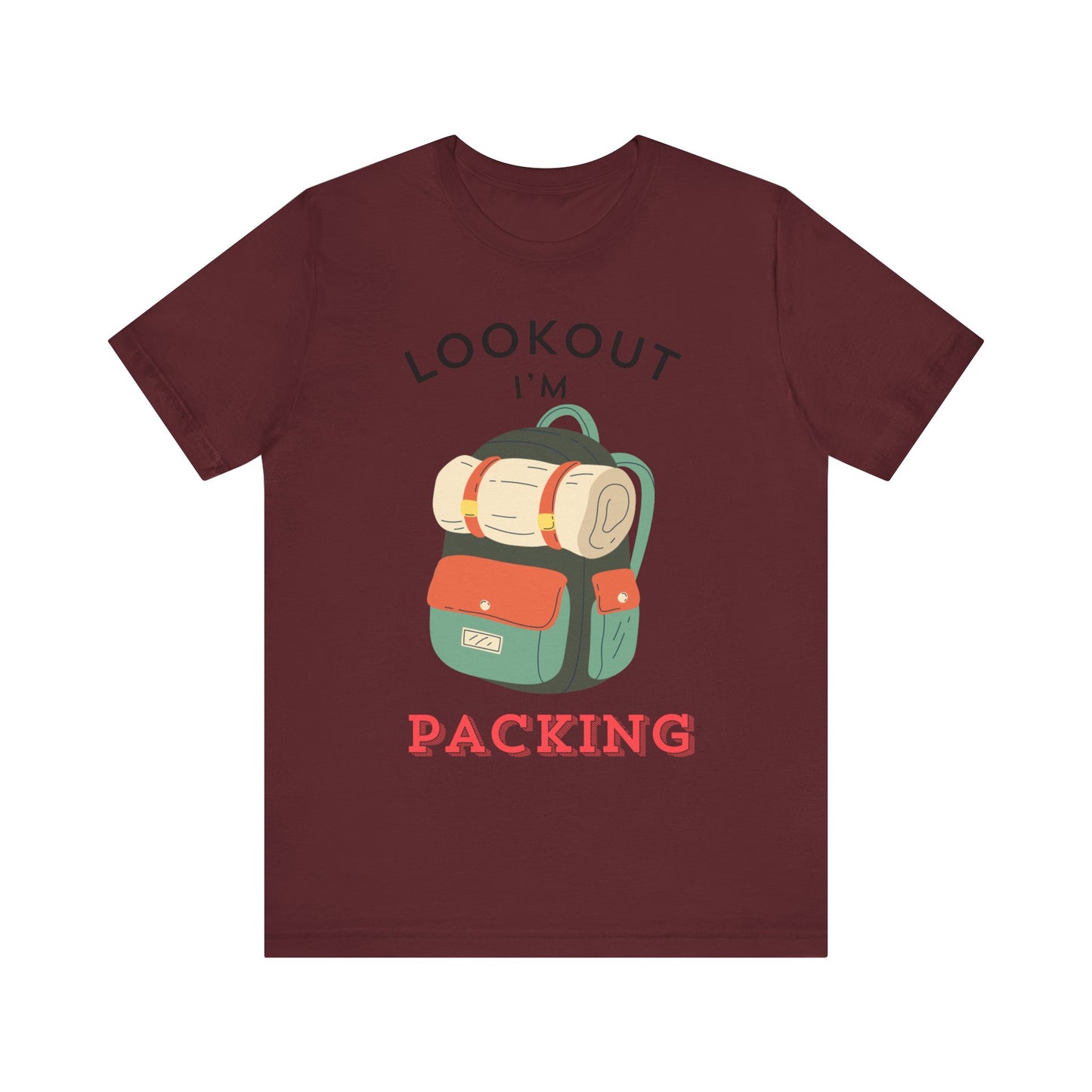 I'm packing camping shirt