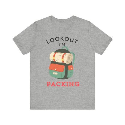 I'm packing camping shirt