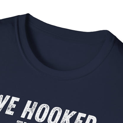 “WE HOOKED THE BEST DADDY” Softstyle T-Shirt