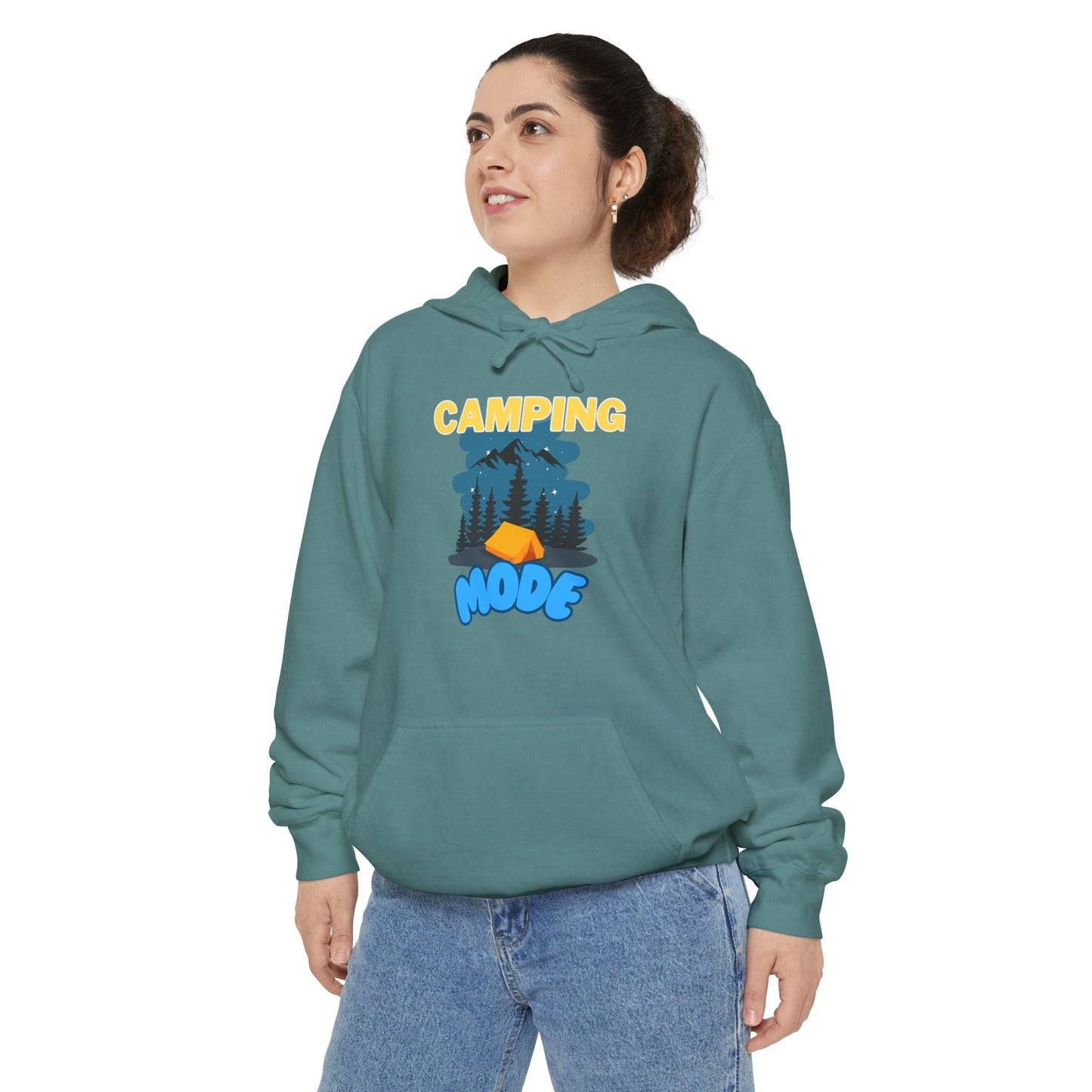 Camping Mode Sweatshirt, Nature Lover Gifts, Camper Dad Sweatshirt, Camper Mom Sweatshirt, Cabin Life Sweatshirt, Camper Sweatshirt