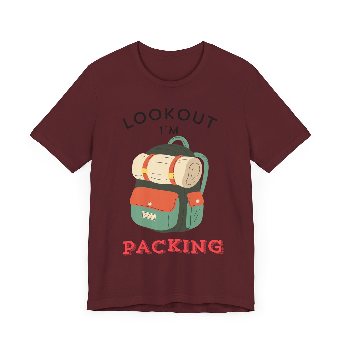 I'm packing camping shirt