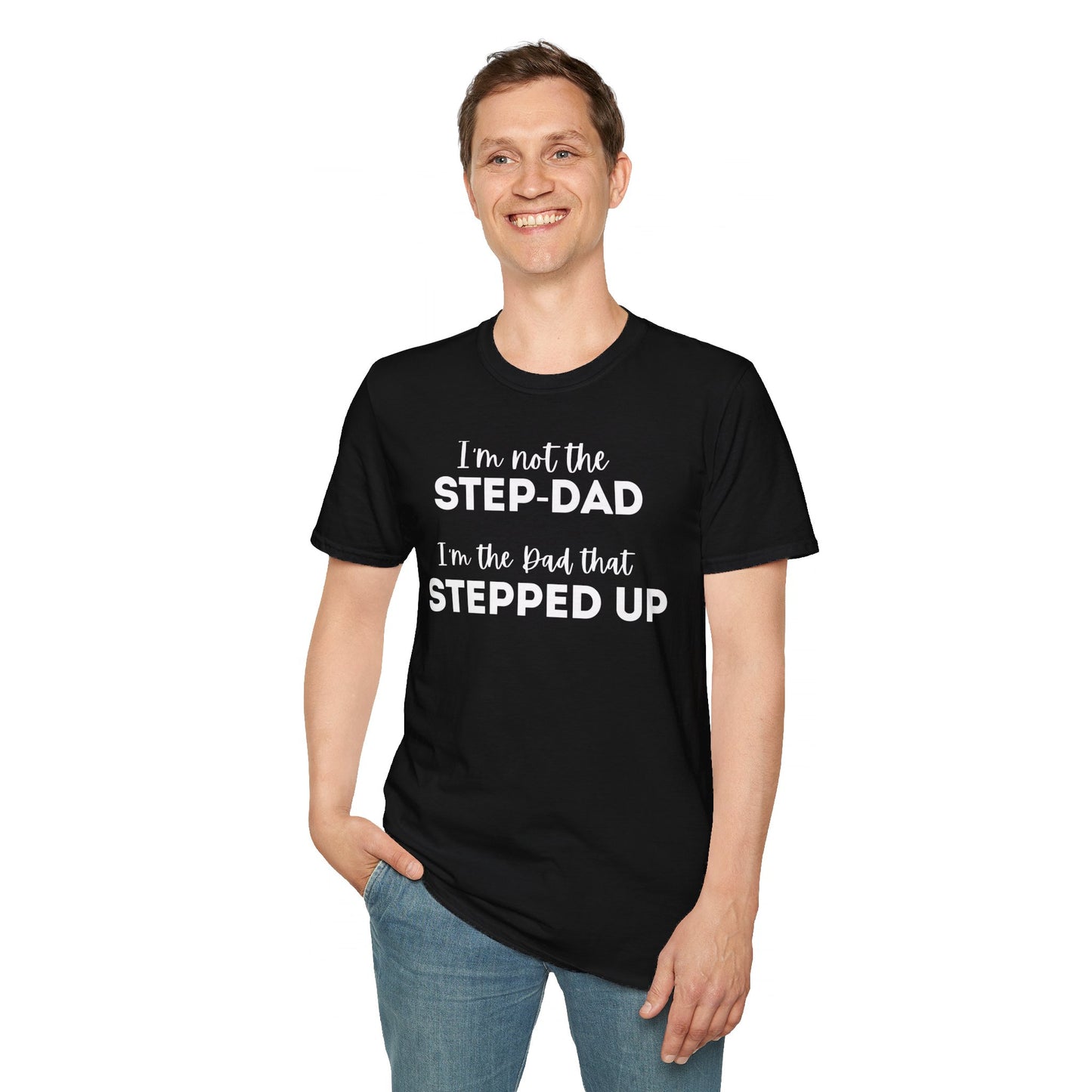 “STEP-DAD” Softstyle T-Shirt