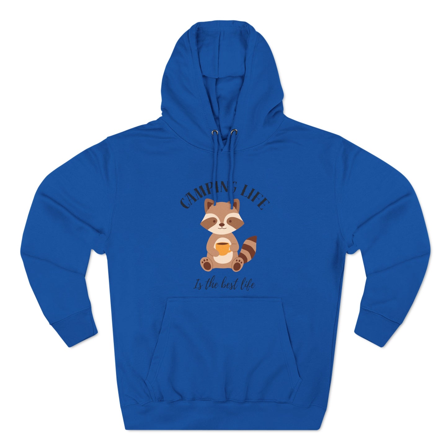 Three-Panel Fleece Hoodie Camping Life Caravan hoodie, Sunset Mountain Camping Shirts, Summer Vacation Camping Gifts, Camp Lover Friends Matching hoodie, Camping hoodie