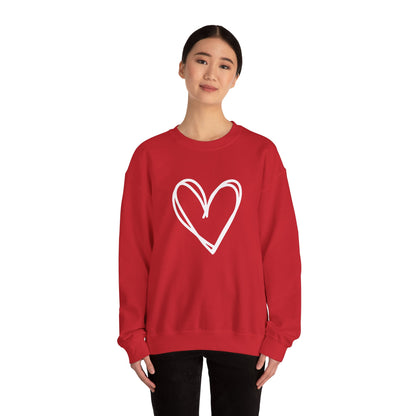 Heart Crewneck Sweatshirt