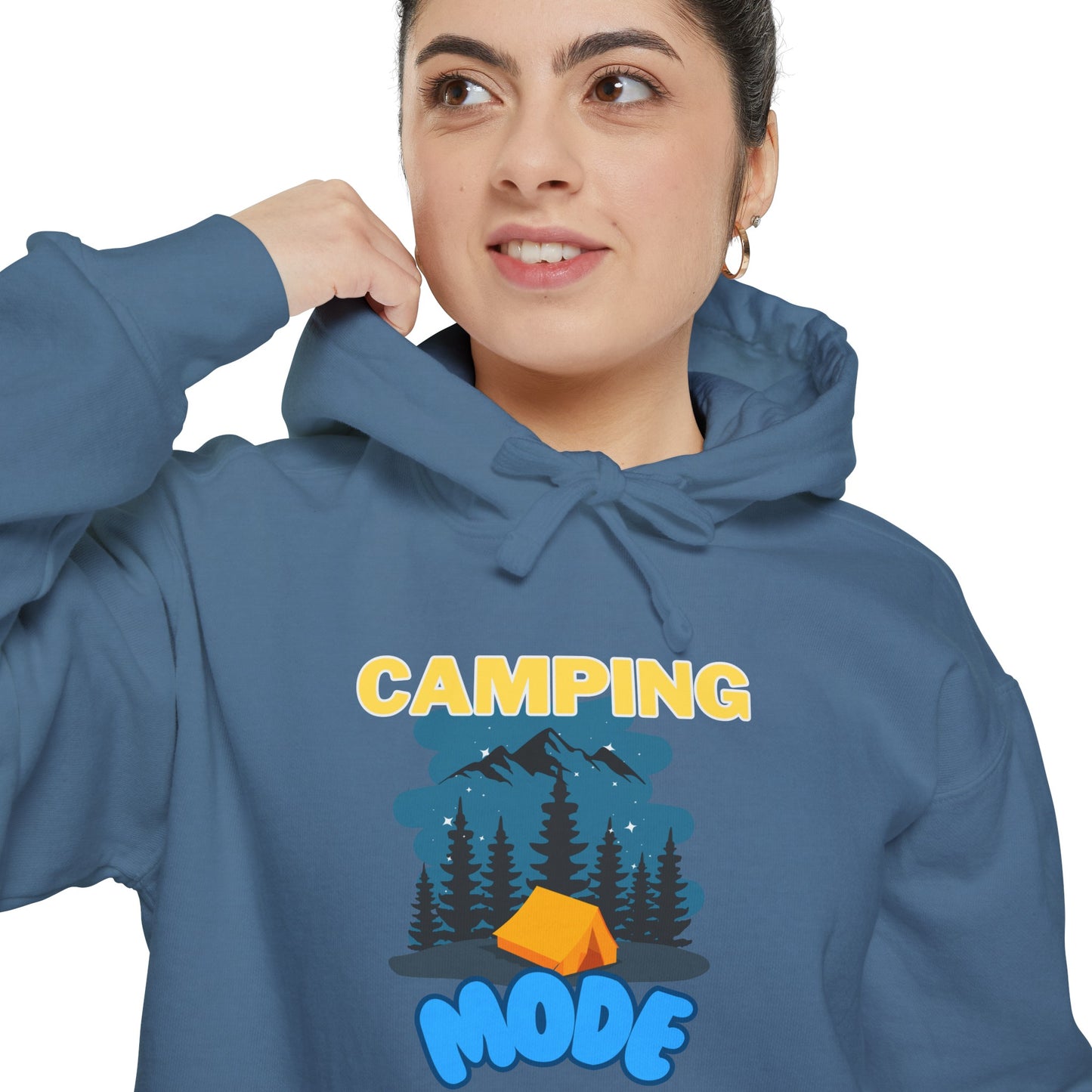 Camping Mode Sweatshirt, Nature Lover Gifts, Camper Dad Sweatshirt, Camper Mom Sweatshirt, Cabin Life Sweatshirt, Camper Sweatshirt