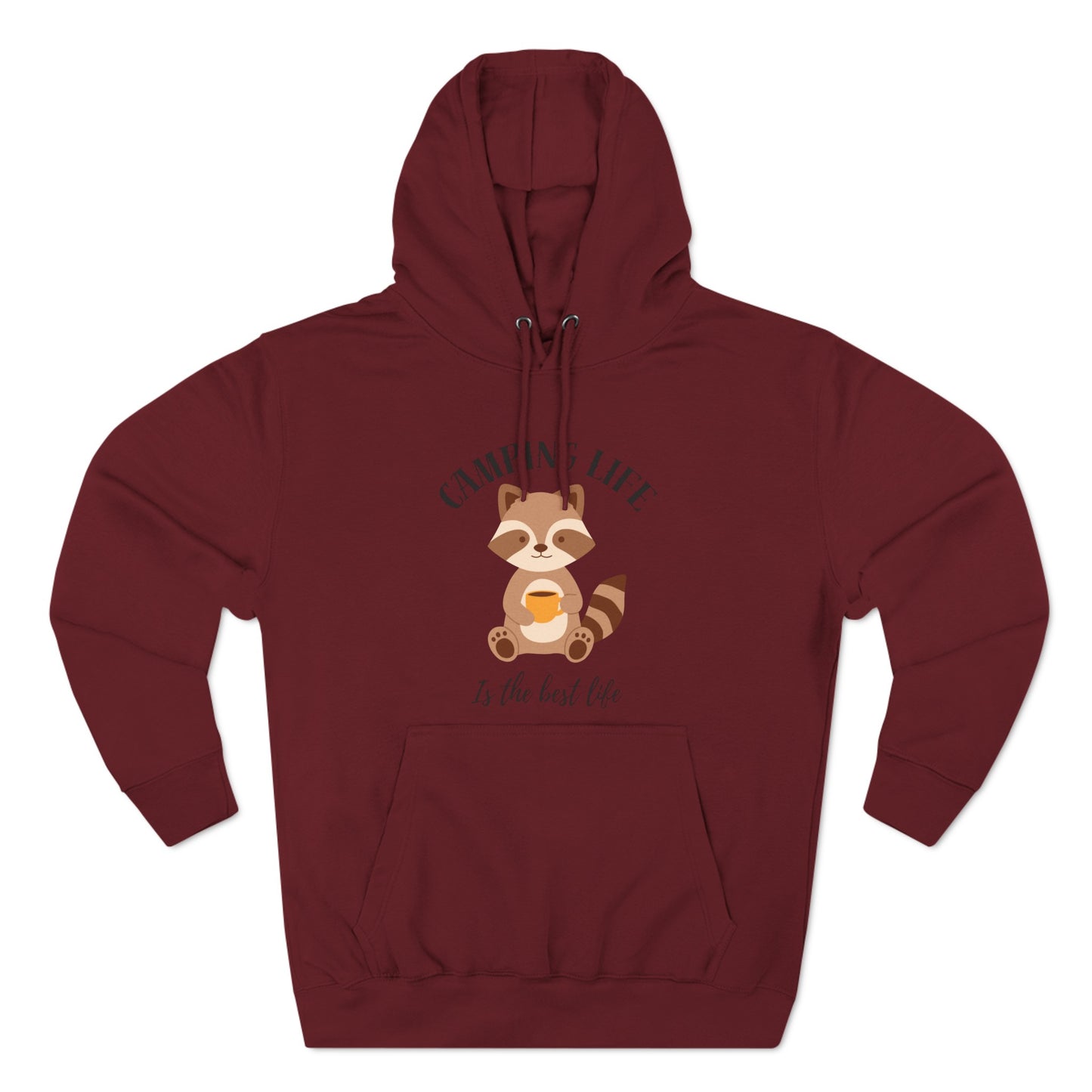 Three-Panel Fleece Hoodie Camping Life Caravan hoodie, Sunset Mountain Camping Shirts, Summer Vacation Camping Gifts, Camp Lover Friends Matching hoodie, Camping hoodie