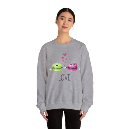 “Macron Love” Crewneck Sweatshirt