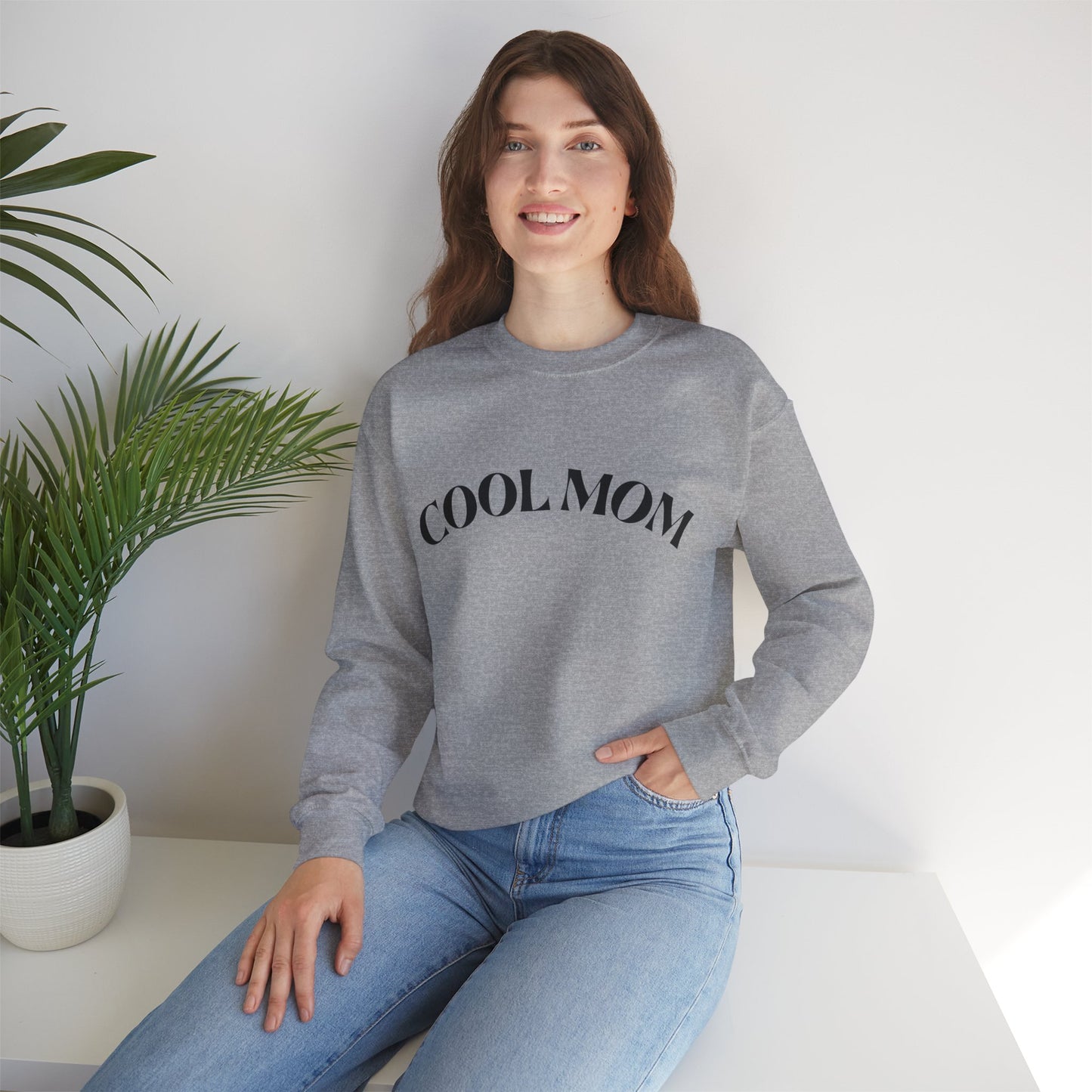 “COOL MOM” Crewneck Sweatshirt