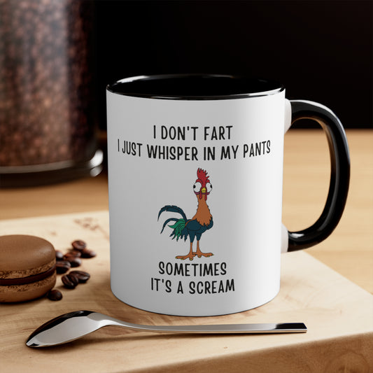 “I Don’t Fart” Funny Ceramic Mug
