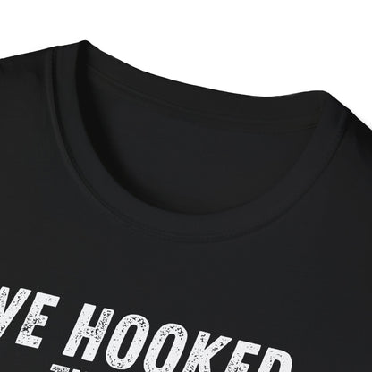“WE HOOKED THE BEST DADDY” Softstyle T-Shirt