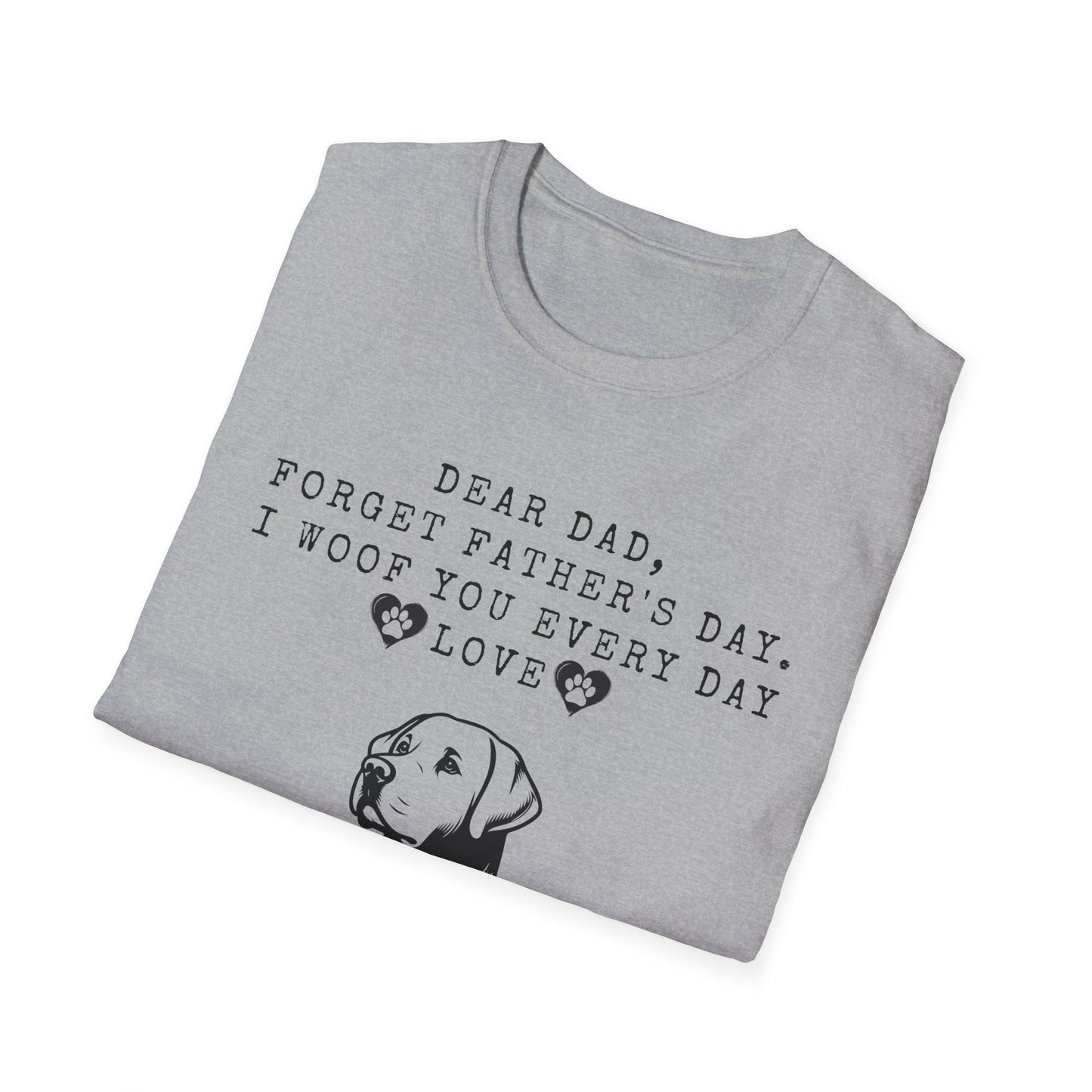 “Dear Dad, Love” Softstyle T-Shirt
