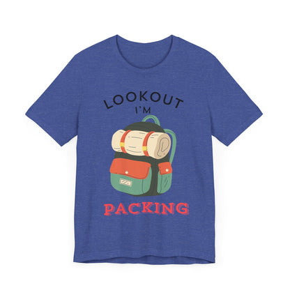 I'm packing camping shirt