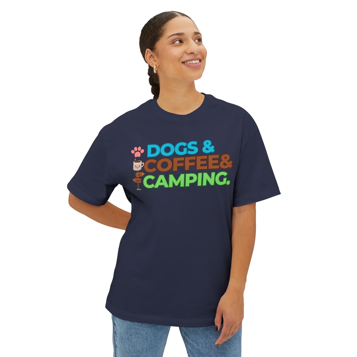 Dogs Coffee Camping Shirt, Camping Birthday Gift Tee, Dog Lover Shirt, Camper T-Shirt, Adventure Shirt, Vacation Shirt, Camping And Drinking