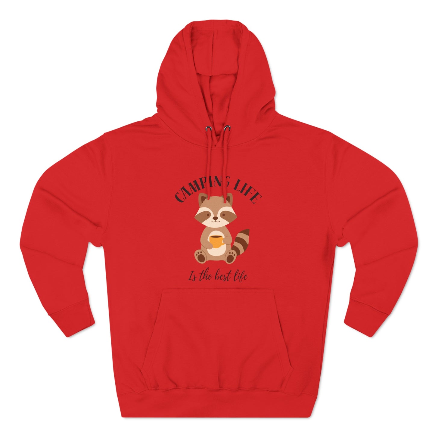 Three-Panel Fleece Hoodie Camping Life Caravan hoodie, Sunset Mountain Camping Shirts, Summer Vacation Camping Gifts, Camp Lover Friends Matching hoodie, Camping hoodie