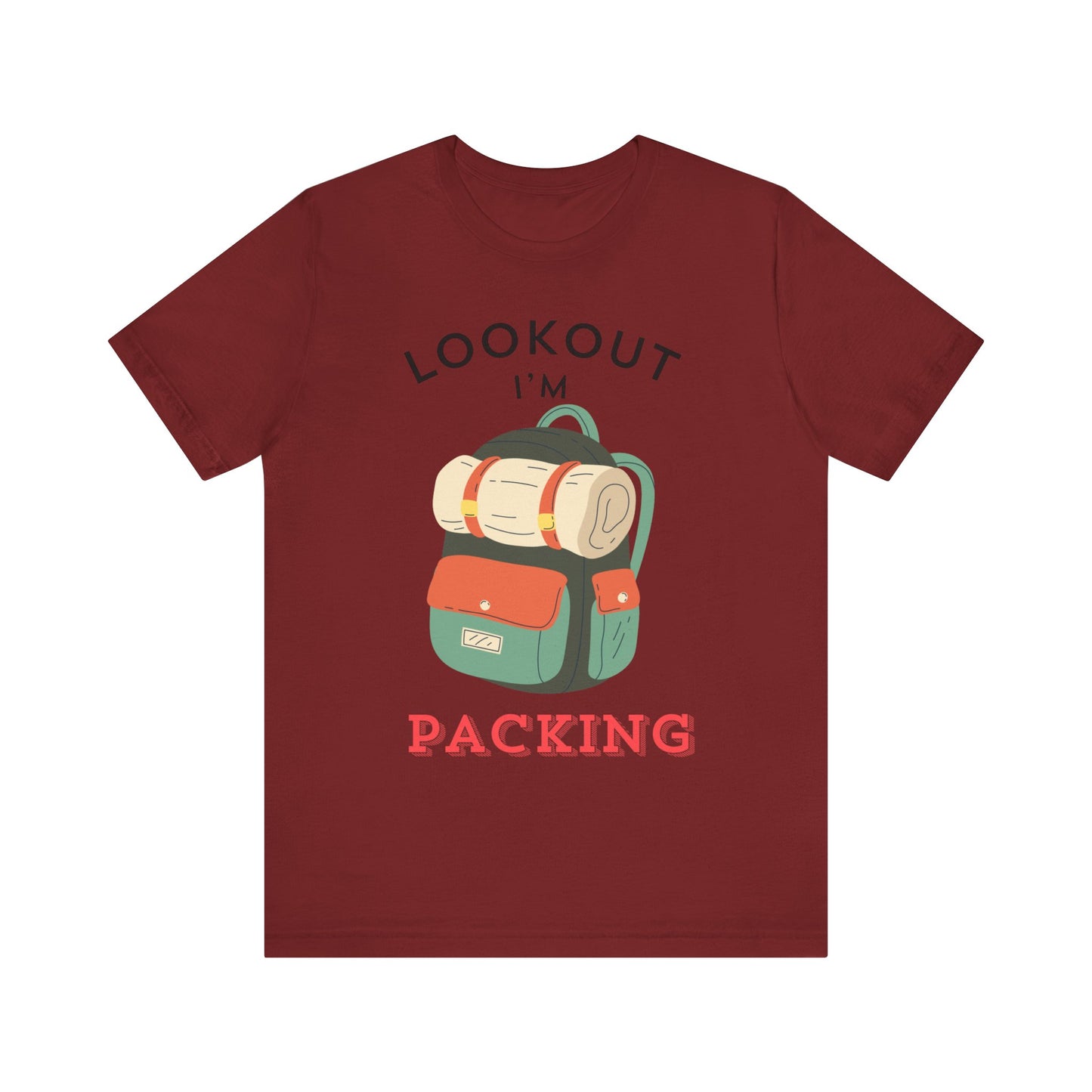 I'm packing camping shirt