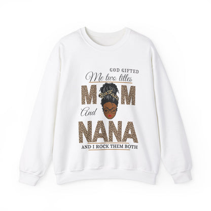 “Mom & Nana” Crewneck Sweatshirt