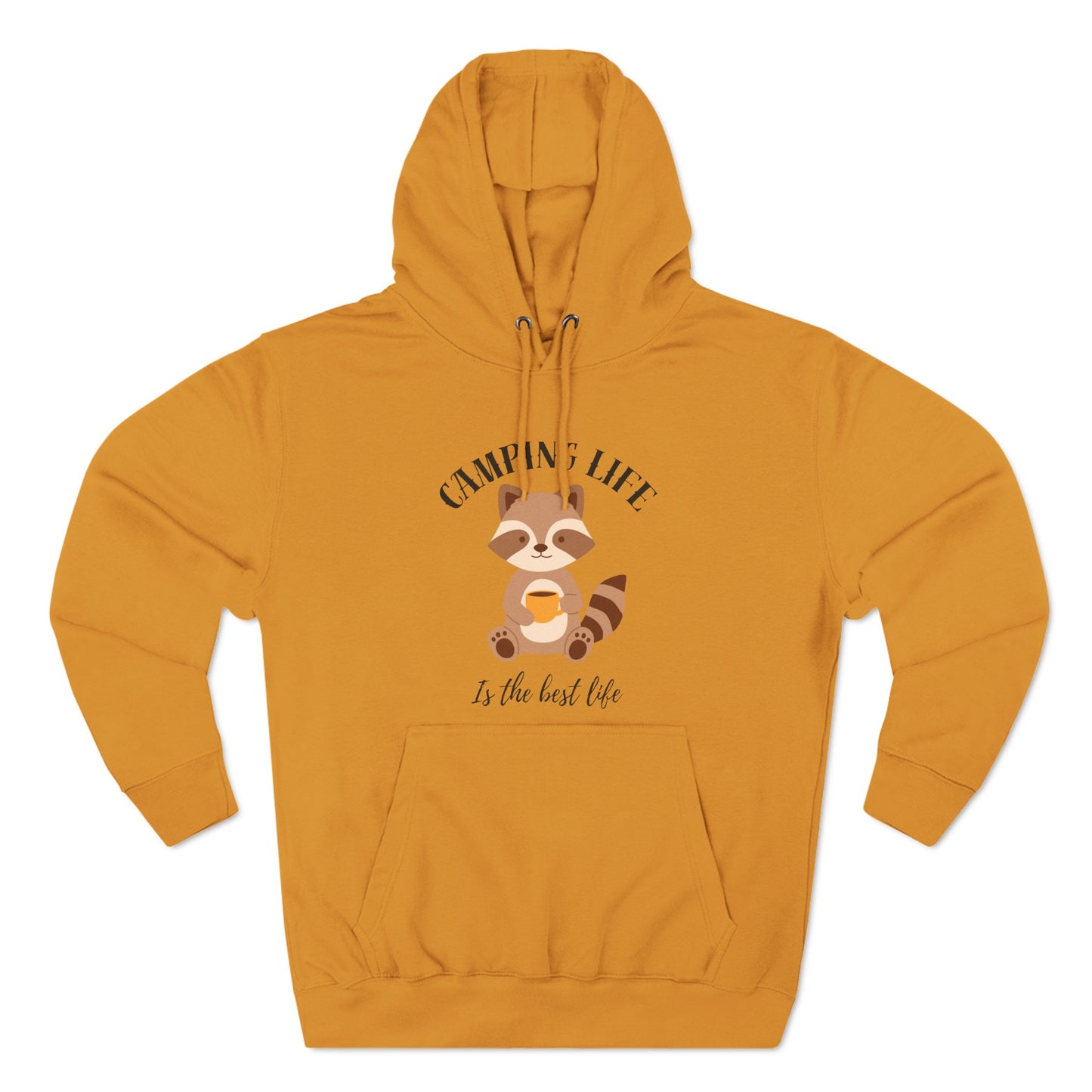 Three-Panel Fleece Hoodie Camping Life Caravan hoodie, Sunset Mountain Camping Shirts, Summer Vacation Camping Gifts, Camp Lover Friends Matching hoodie, Camping hoodie