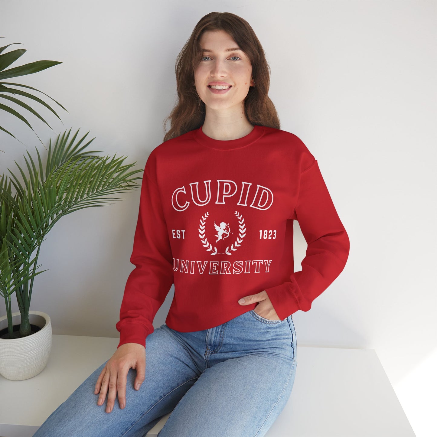 “Cupid University” Crewneck Sweatshirt