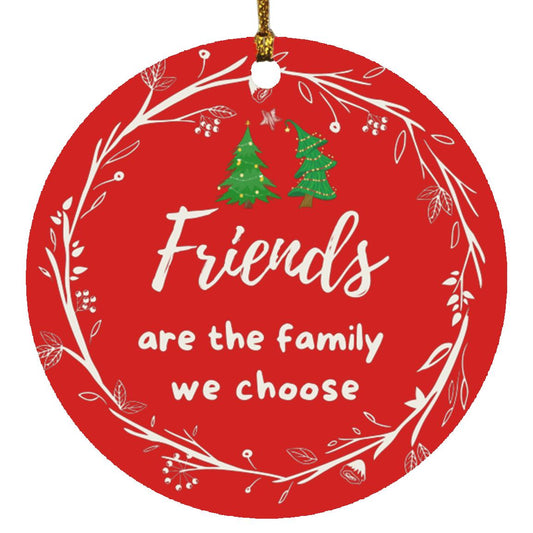 1pc Friends & Family Christmas Tree Ornament Decor 2023