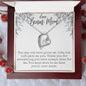 “Dear Bonus Mom” Forever Love Necklace