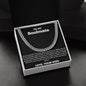 “To My Soulmate” Cuban Link Chain