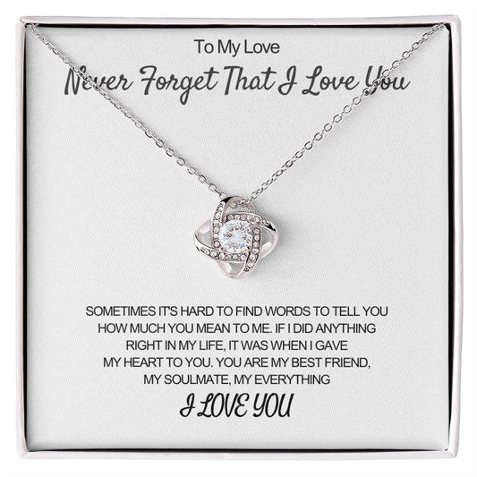 My Forever Soulmate: Necklace of Love