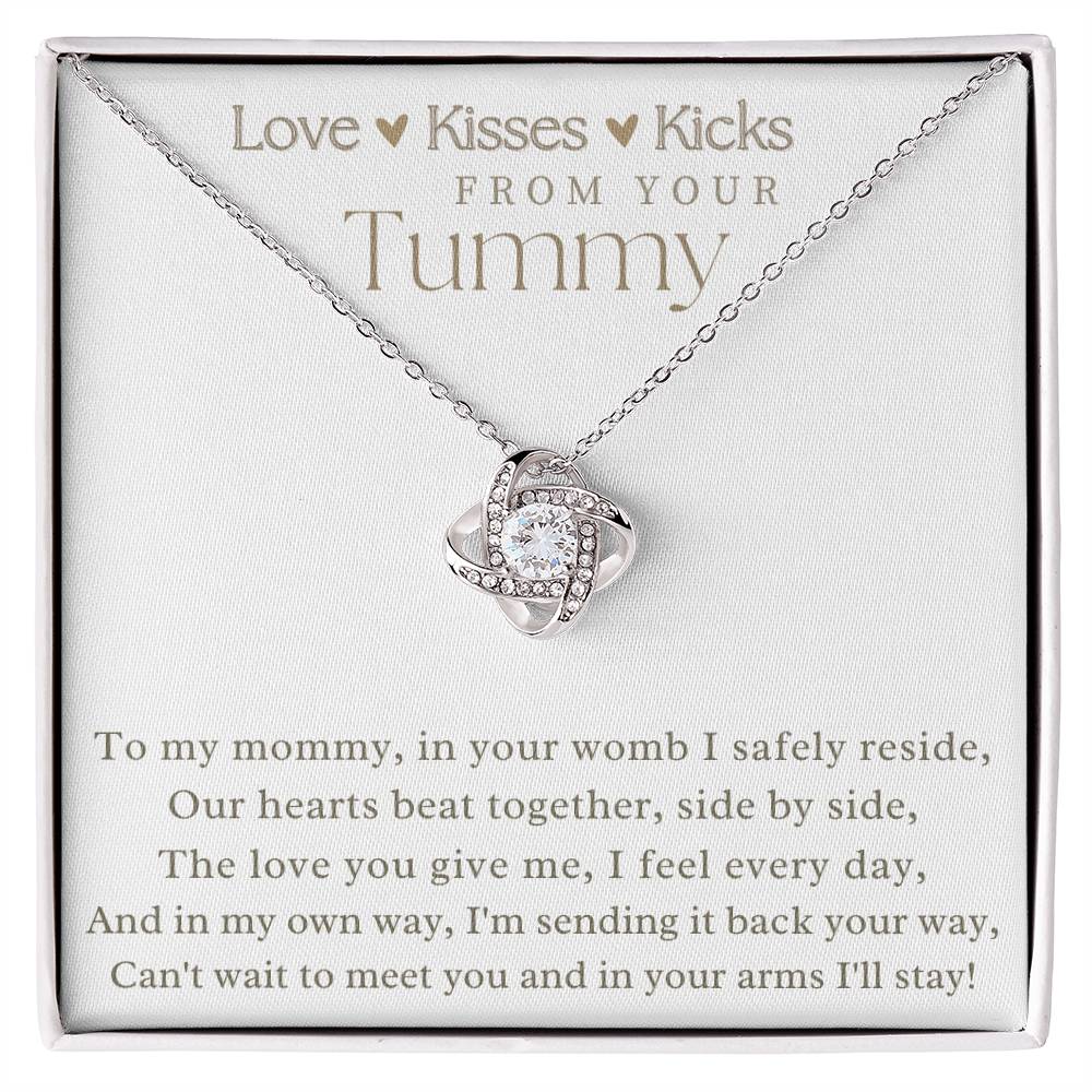 “To My Mummy” Love Knot Necklace