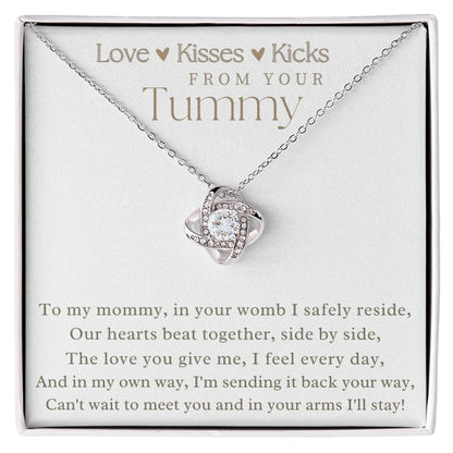 “To My Mummy” Love Knot Necklace