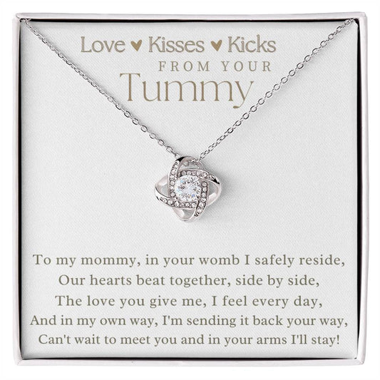 “To My Mummy” Love Knot Necklace