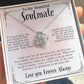 “To My Beautiful Soulmate” LoveKnot Necklace