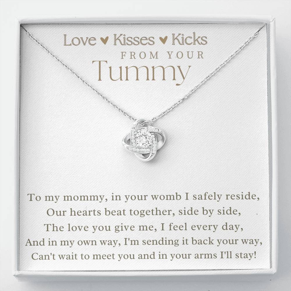 “To My Mummy” Love Knot Necklace