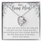 “Dear Bonus Mom” Forever Love Necklace