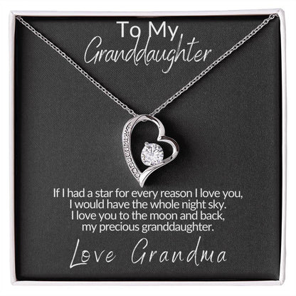 To My Grandma Forever Necklace