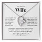 To My Beautiful Wife – Romantic Forever Love Necklace