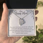 “Dear Bonus Mom” Forever Love Necklace