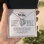 To My Beautiful Wife – Romantic Forever Love Necklace
