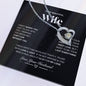 To My Beautiful Wife/ Forever Love Necklace BWDD