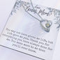 “Dear Bonus Mom” Forever Love Necklace