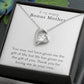 “To My Amazing Bonus Mother”  Forever Love Necklace