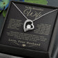 “To My Beautiful Wife” Forever Love Necklace